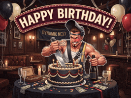 Celebrate Happy Birthday GIF by TeamDN