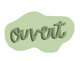 Ouvert Sticker