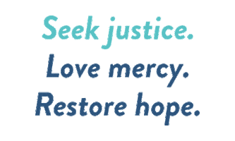 Love Mercy Brand Sticker by Prison Fellowship