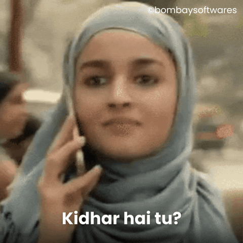 Where Are You Bollywood GIF by Bombay Softwares