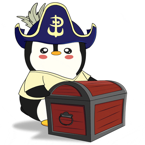 One Piece Gold GIF by Pudgy Penguins