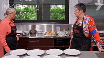 Kate And Mary GIF by My Kitchen Rules