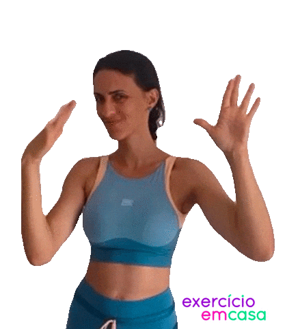 Ec Sticker by Exercício em Casa