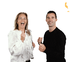 Party Happy Dance Sticker by Van Schuppen Makelaars