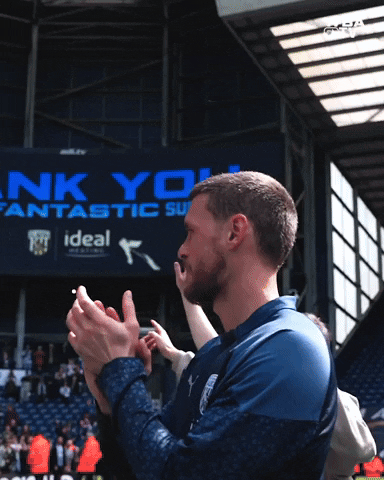 Waving West Brom GIF by West Bromwich Albion
