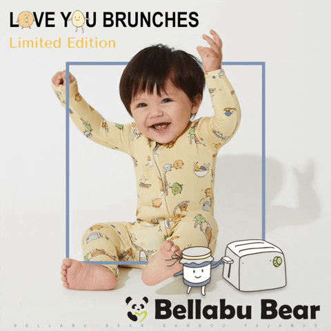 Limited Edition Baby GIF by Bellabu Bear