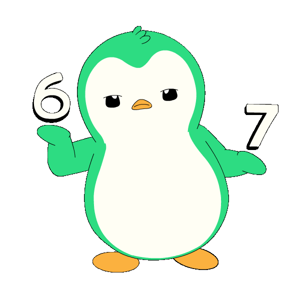 Penguin Sticker by Abster