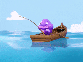 3D Fish GIF by GIPHY Studios 2023