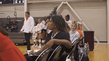 Volleyball Wow GIF by Clemson Tigers