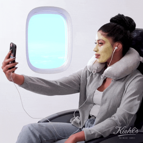 travel selfie GIF by Kiehlâs Since 1851