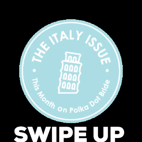 The Italy Issue GIF by Polka Dot Bride