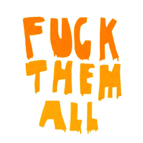 Fuckthemall #Fuck #Word #Rainbow #Intvlt GIF
