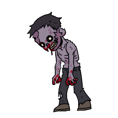 Zombie Sticker