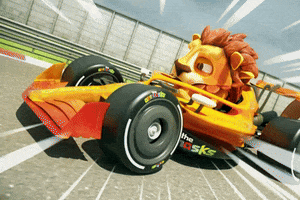 Driving Lets Go GIF by The Animasks