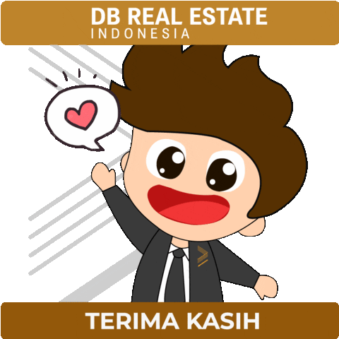 Dbrei Thank You Sticker by DB Real Estate Indonesia