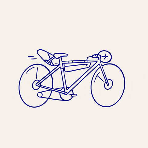 Biking Bikepacking GIF