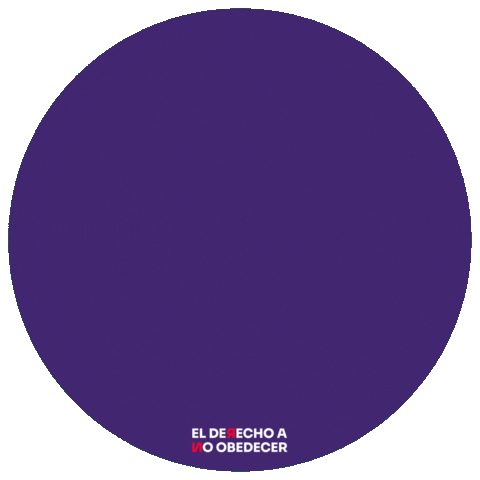 El Derecho a No Obedecer Sticker