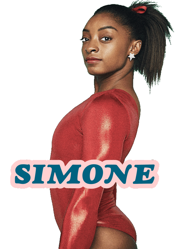 Simone Biles Women Sticker by ban.do for iOS & Android GIPHY