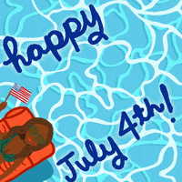 4Th Of July Weekend GIF by Hello All
