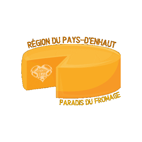 Cheese Fromage Sticker by Pays-d'Enhaut Région