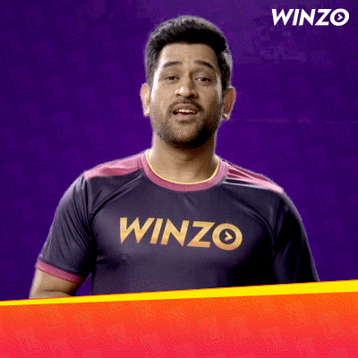 Ms Dhoni GIF by WinZO Games