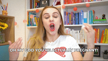 Having A Baby Pregnancy GIF by HannahWitton