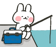 Fish Rabbit Sticker