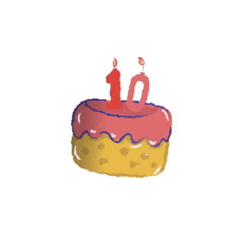 1Dekade Sticker