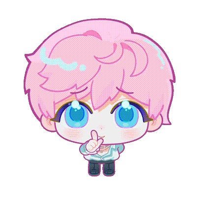 Pop Up Wink Sticker by Silent Whispers