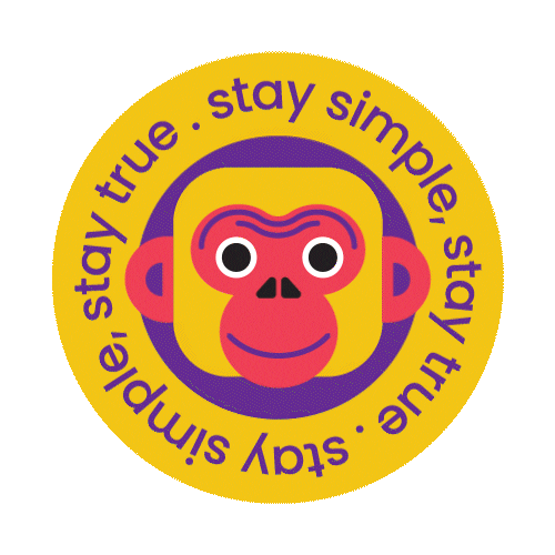 Stay True Sticker by Banana Café Lx