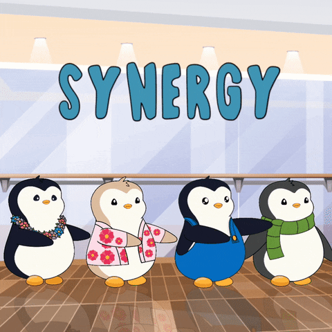The Boys Dancing GIF by Pudgy Penguins
