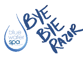 Blue Water Spa Sticker