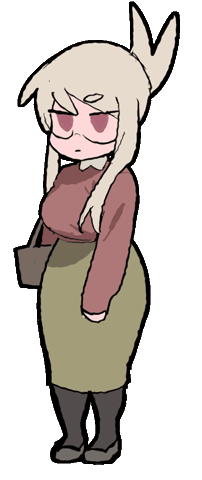 Anime Girl Yapping Sticker
