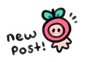 New Post Sticker
