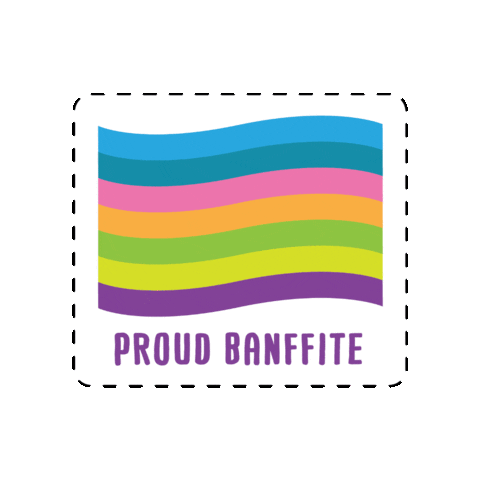 Banff Pride Sticker