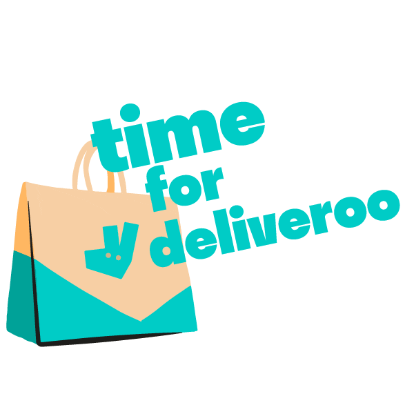 Hungry Takeaway Sticker by Deliveroo for iOS & Android GIPHY