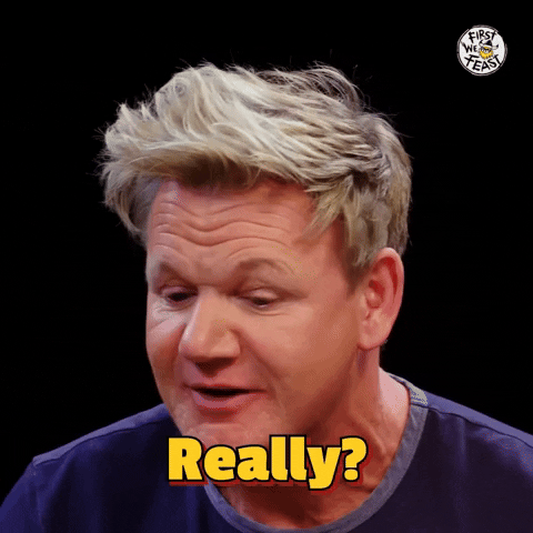 Are You Sure Gordon Ramsay GIF by First We Feast