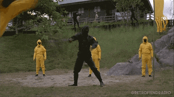 Martial Arts Fight GIF by RETRO-FIEND