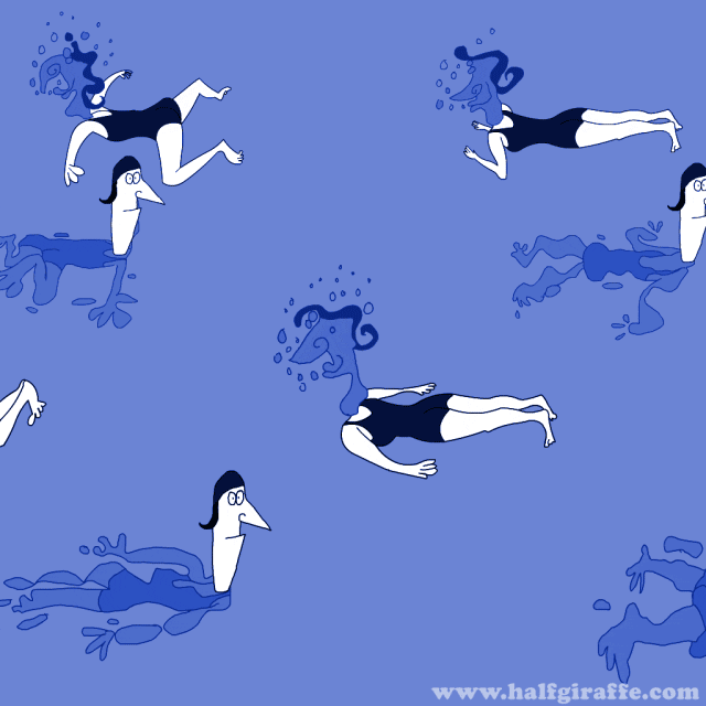 Art Swimming GIF by William Garratt Find & Share on GIPHY