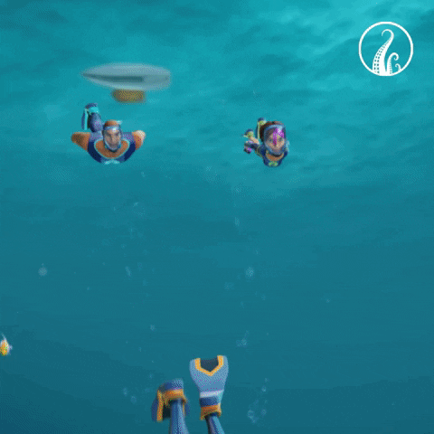 the deep scuba diving GIF by The Deep (Series)