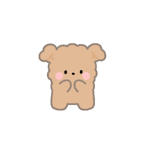 In Love Dog Sticker