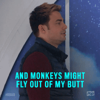 celebrity big brother no GIF by Big Brother After Dark