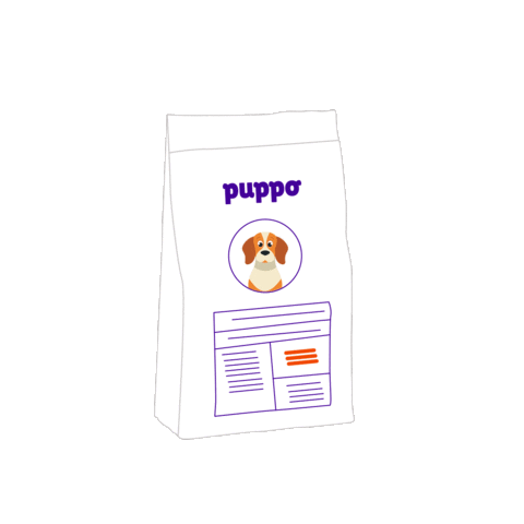Dog Food Wink Sticker