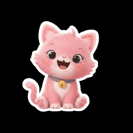 Happy Kitty GIF by TCE Kidz World