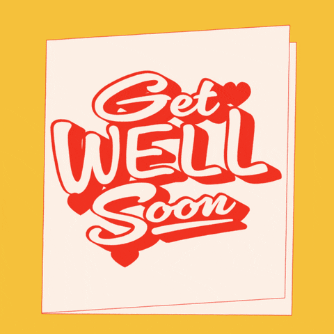 Working Get Well Soon GIF by All Better