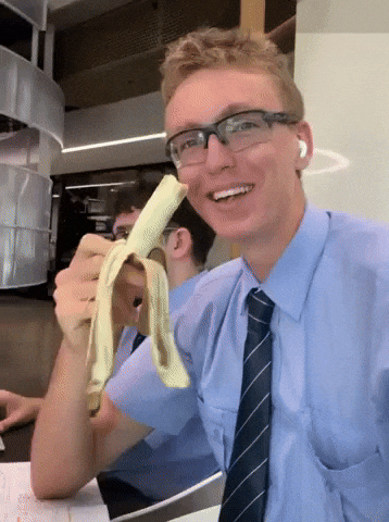 Eating Banana GIF