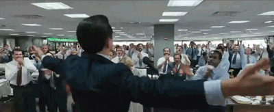 The Wolf Of Wall Street Applause GIF - Find & Share on GIPHY
