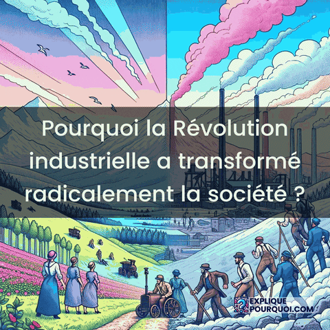 Révolution Industrielle GIF by ExpliquePourquoi.com