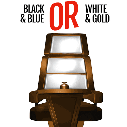the dress white and gold GIF by The Voice