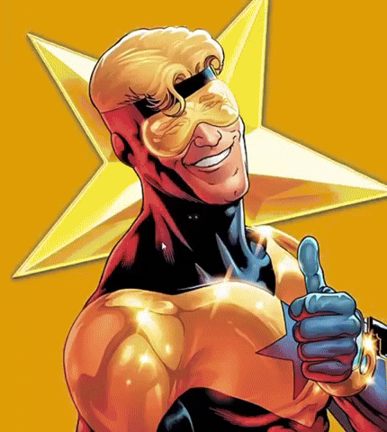 Believe Booster Gold GIF